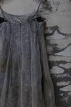 MUTEDANCE blue double -layer dress MD22FW57 PM46
